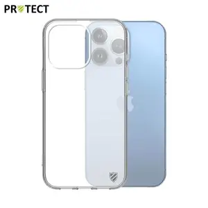 Coque Silicone PROTECT pour Apple iPhone 13 Pro Transparent