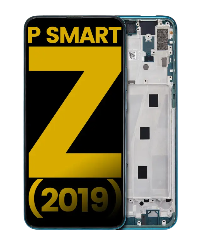 Écran LCD avec châssis pour Huawei P Smart Z (2019) (reconditionné, Emerald Green)