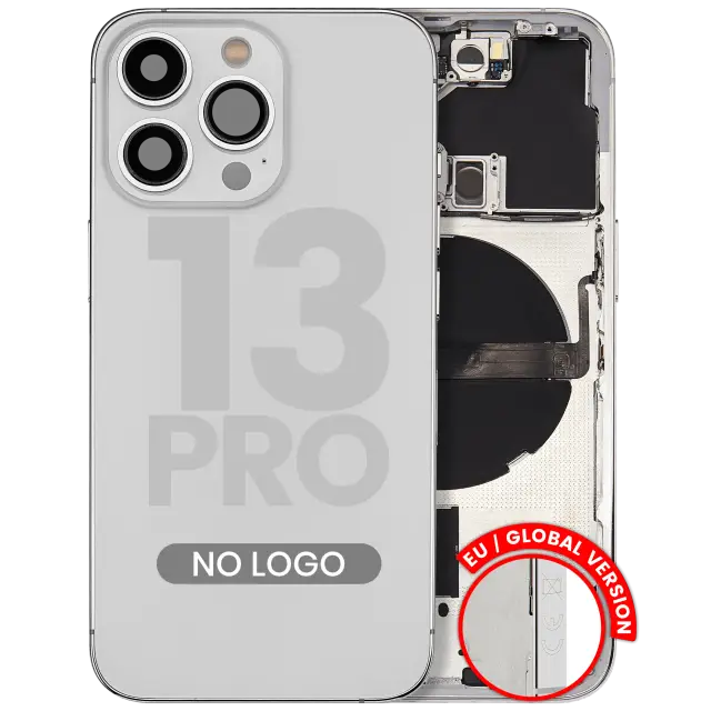 Châssis pour Apple iPhone 13 Pro (version EU, compatible premium, argent)