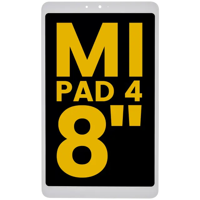 Écran LCD sans châssis pour Xiaomi Mi Pad 4 8'' (reconditionné, blanc)
