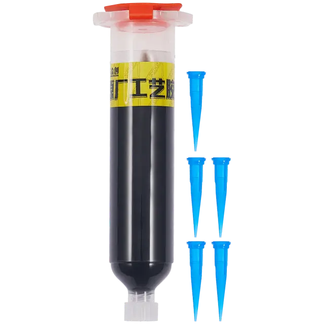 Colle de comblement entre écran incurvé et châssis XHZC (30 ml, noire)