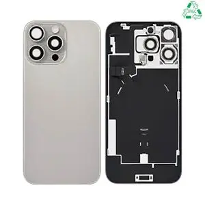 Cache Arrière Aftermarket (PIEC) Apple iPhone 16 Pro Max Titane Naturel