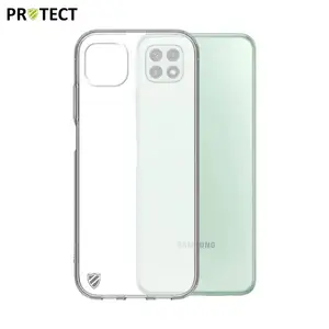 Coque Silicone PROTECT pour Samsung Galaxy A22 5G A226B Transparent