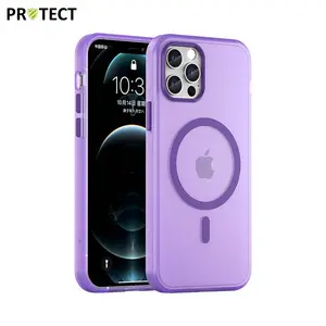 Coque de Protection MF-006 MagSafe PROTECT pour Apple iPhone 12 Pro Max Violet Foncé