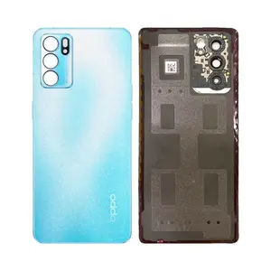 Cache Arrière Premium OPPO Reno 6 5G Bleu Arctique
