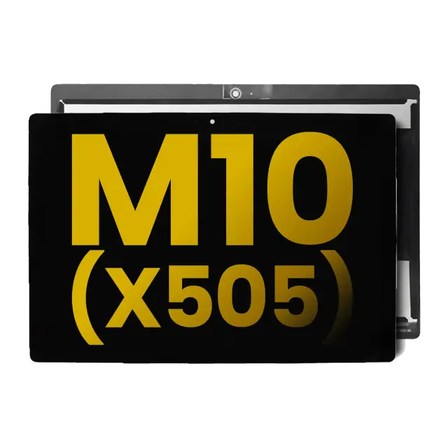 Écran LCD sans châssis pour Lenovo Tab M10 (TB-X505) (HD, reconditionné, noir)