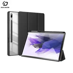 Housse de Protection Toby Dux Ducis pour Samsung Galaxy Tab S8 Plus 5G X806/Galaxy Tab S8 Plus Wi-Fi X800 Noir
