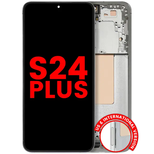 Écran OLED avec châssis pour Samsung Galaxy S24 Plus 5G (version US & internationale, compatible premium, Jade Green)