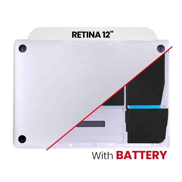 Coque pour Apple MacBook 12" A1534 (2016-2017) (argent)