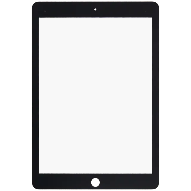 Vitre d’écran avec OCA pour Apple iPad Pro 9.7" (Glass Separation Required, noir)