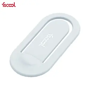Support Smartphone Silicone fscool M1 Plus (Bureau et Voiture) Blanc