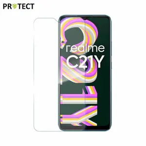Verre Trempé Classique PROTECT pour Realme C21-Y Transparent
