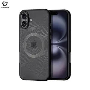 Coque de Protection Aimo Mag Dux Ducis pour Apple iPhone 16 Plus Noir