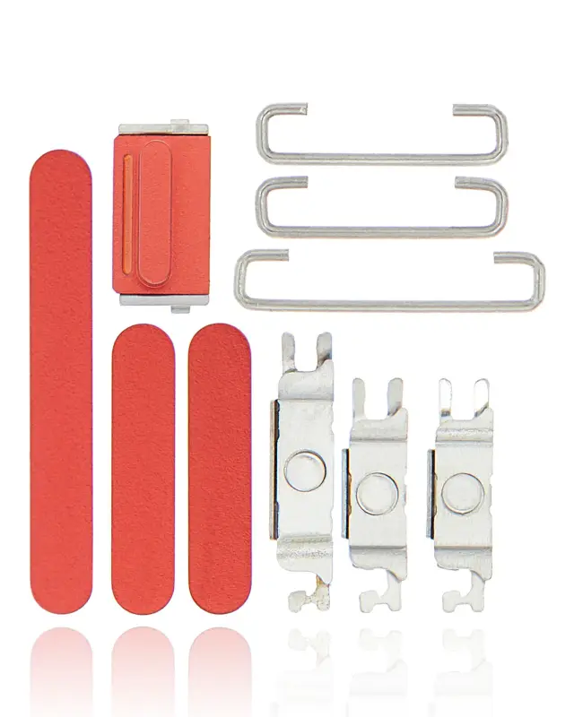 Nappe volume pour Apple iPhone 12 (rouge)