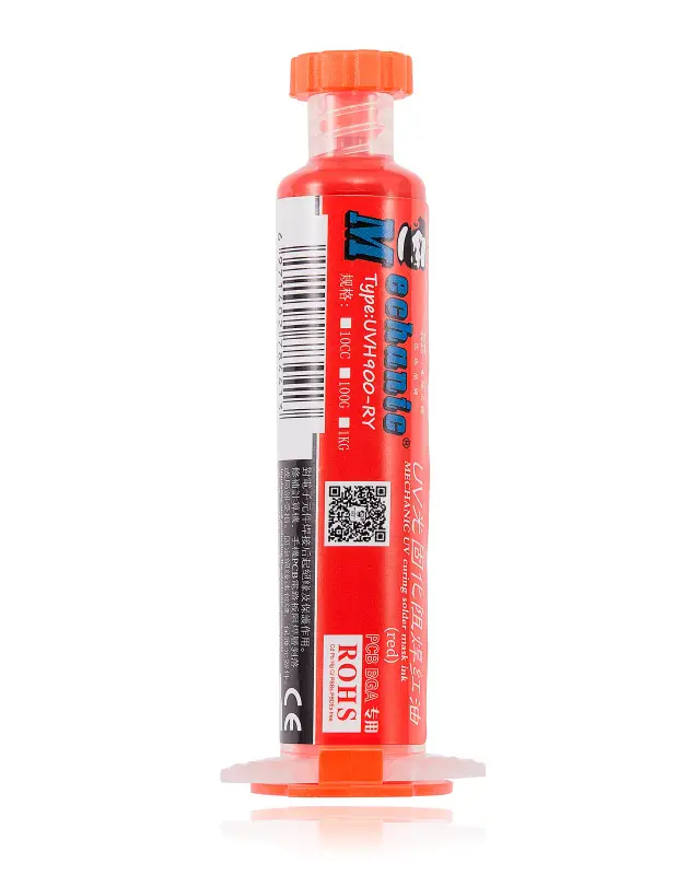 Masque de soudure UV Mechanic rouge (10 ml)