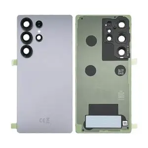 Cache Arrière Premium Samsung Galaxy S25 Ultra S938 Bleu Titane