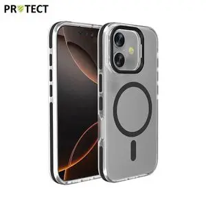 Coque de Protection MagSafe MS01 PROTECT pour Apple iPhone 16 Plus Noir