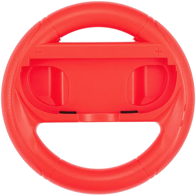 Volant de course pour manette Joy-Con Nintendo Switch 2 (rouge)