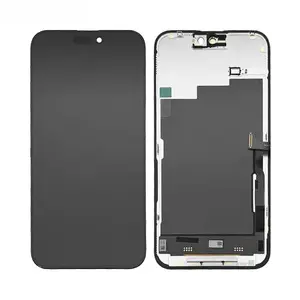 Écran Tactile Incell HD+ Apple iPhone 15 Pro Max (IC Removable 90Hz) Noir