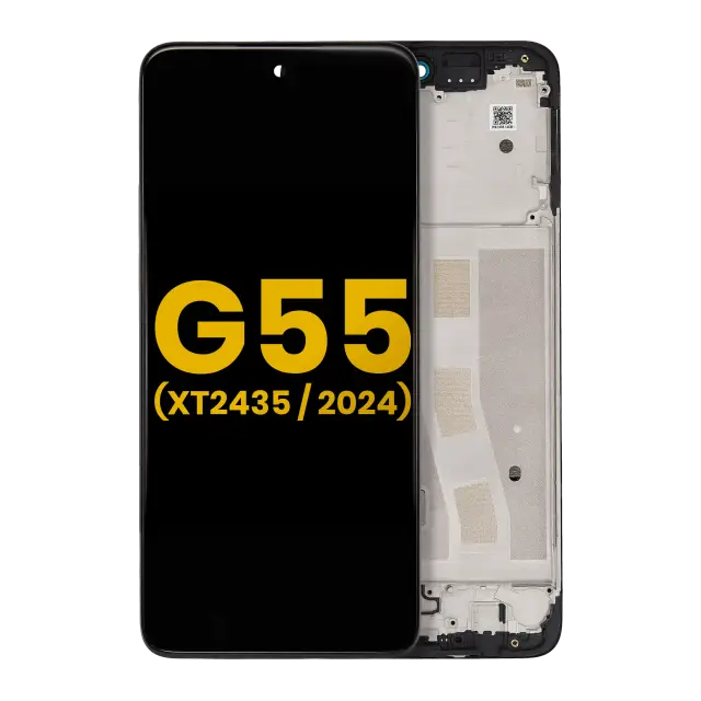 Écran pour Motorola Moto G55 5G (XT2435 / 2024) (reconditionné, toutes couleurs)