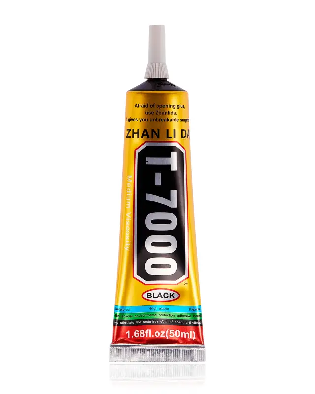 Colle multi-usage Zhanlida T7000 (50 ml, noire)