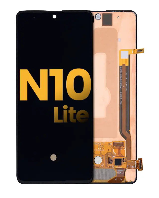Écran OLED sans châssis pour Samsung Galaxy Note 10 Lite (reconditionné, toutes couleurs)