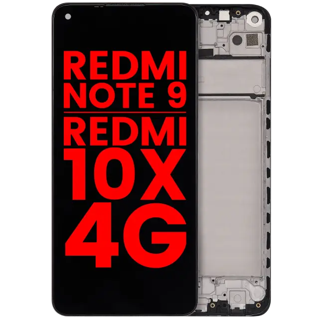 Écran pour Xiaomi Redmi Note 9 / Redmi 10x 4G (compatible premium, toutes couleurs) — réf. 107182128955