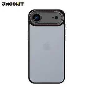 Coque de Protection Canon Lens JMGOKIT pour Apple iPhone Air Noir