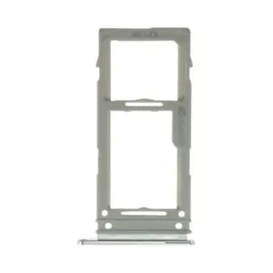 Tiroir Sim Premium Samsung Galaxy S10e G970/Galaxy S10 G973/Galaxy S10 Plus G975 Blanc