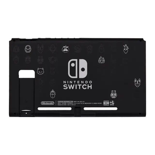 Vitre arrière pour Nintendo Switch (HAC-001(-01) (Fortress)