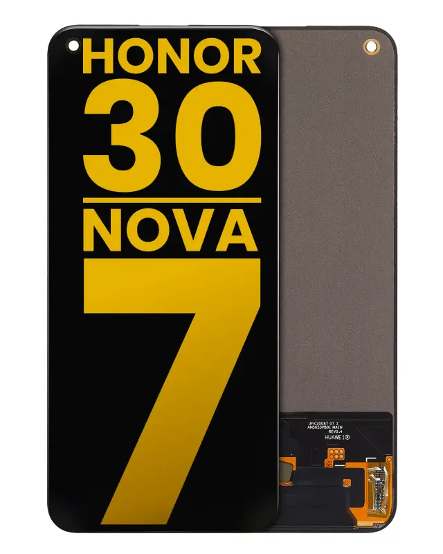 Écran OLED sans châssis pour Huawei Honor 30 / Huawei Nova 7 (reconditionné, toutes couleurs)