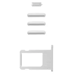 Kit Bouton Apple iPhone XS Blanc