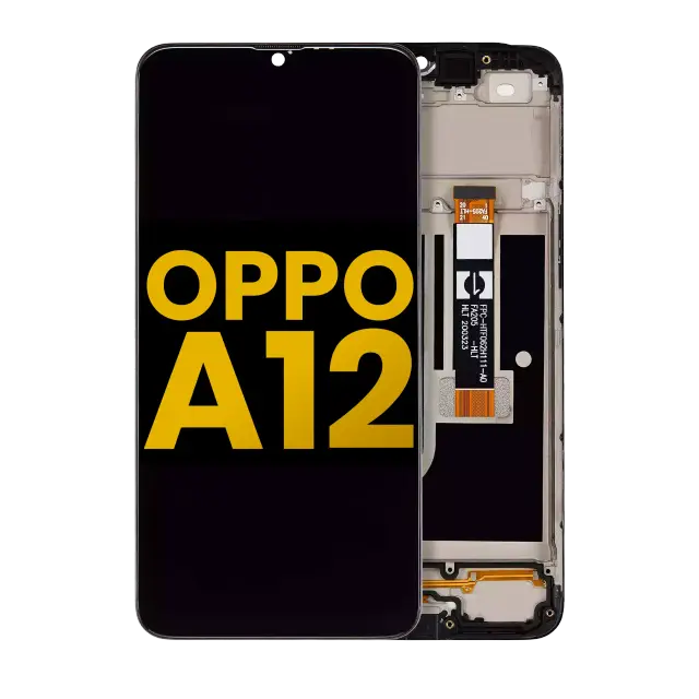Écran LCD avec châssis pour OPPO A12 (reconditionné, toutes couleurs)