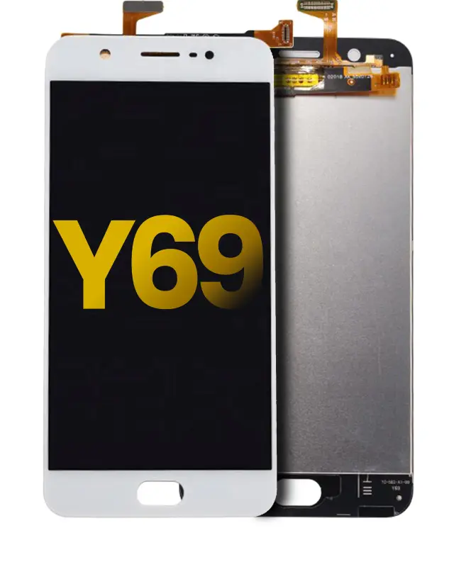 Écran LCD sans châssis pour Vivo Y69 (reconditionné, blanc)