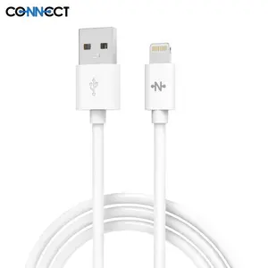 Pack Câble Data USB vers Lightning CONNECT MC-CLB1 12W (1m) Bulk x10 Blanc