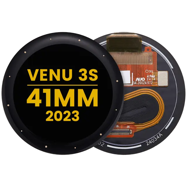 Écran OLED sans châssis pour Garmin Venu 3S (2023) (41MM) (premium, noir)
