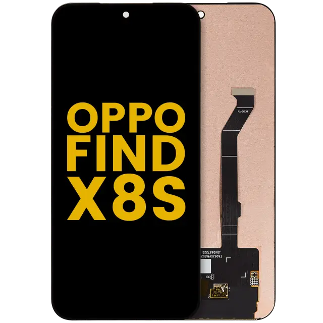 Écran OLED sans châssis pour Oppo Find X8s (reconditionné, toutes couleurs)