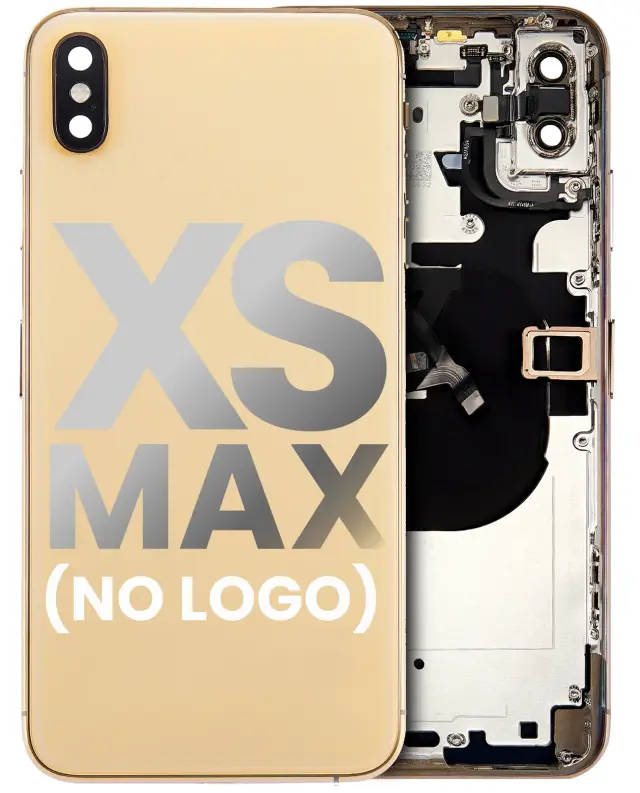 Châssis pour Apple iPhone XS Max (sans logo, compatible premium, or)