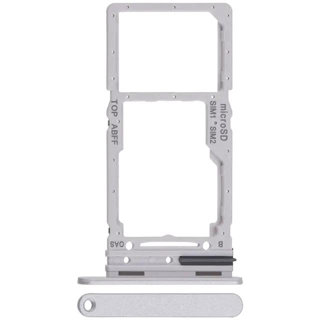 Tiroir SIM pour Samsung Galaxy A26 5G (A266 / 2025) (blanc)