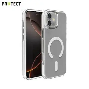 Coque de Protection MagSafe MS01 PROTECT pour Apple iPhone 16 Blanc