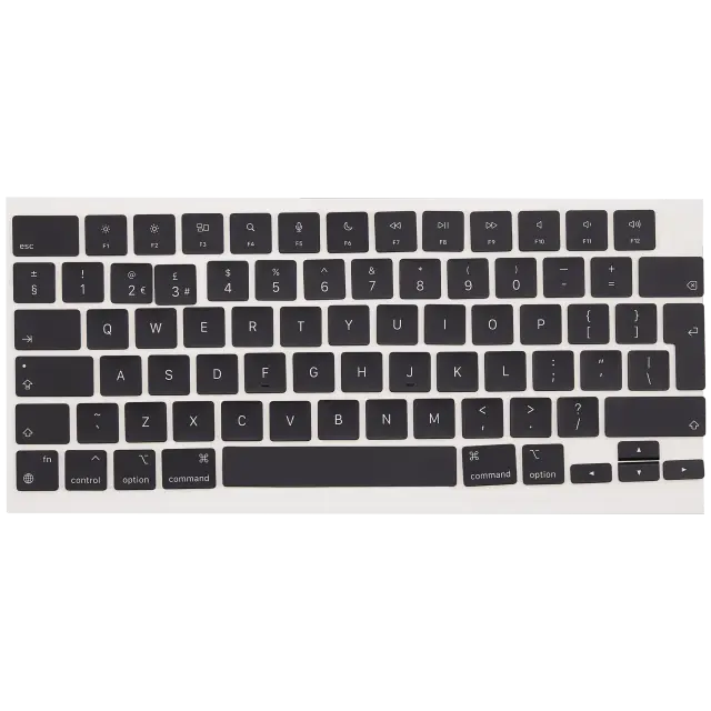 Jeu de touches AZERTY pour Apple MacBook Pro 14" et autres modèles — (anglais UK)