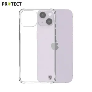 Coque Silicone Renforcée PROTECT pour Apple iPhone 14 Transparent