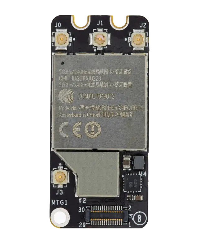 Carte réseau sans fil AirPort pour Apple MacBook Pro 15" A1286 (2011)