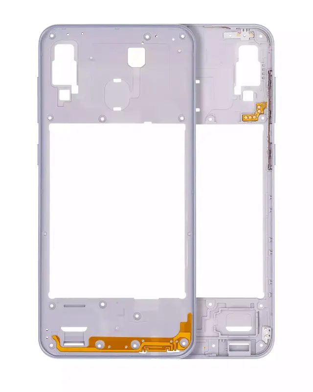 Châssis pour Samsung Galaxy A30 (A305 / 2019) (compatible premium, blanc)
