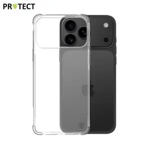 Pack de 10 Coques Silicone Renforcée PROTECT pour Apple iPhone 17 Pro Max Bulk Transparent
