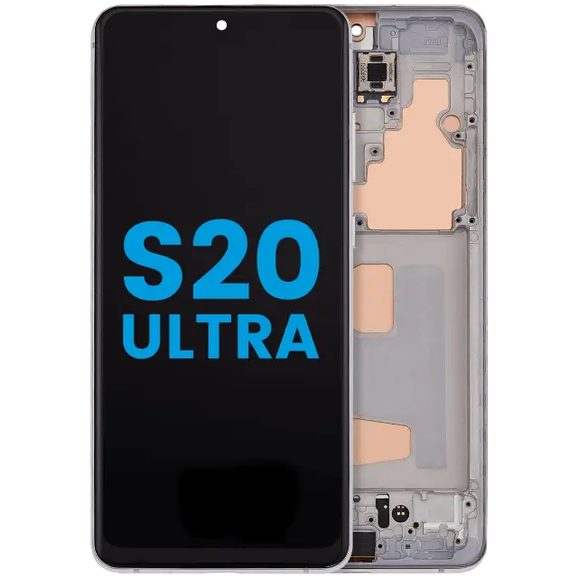 Écran pour Samsung Galaxy S20 Ultra 5G (Aftermarket: Incell, Cloud White)
