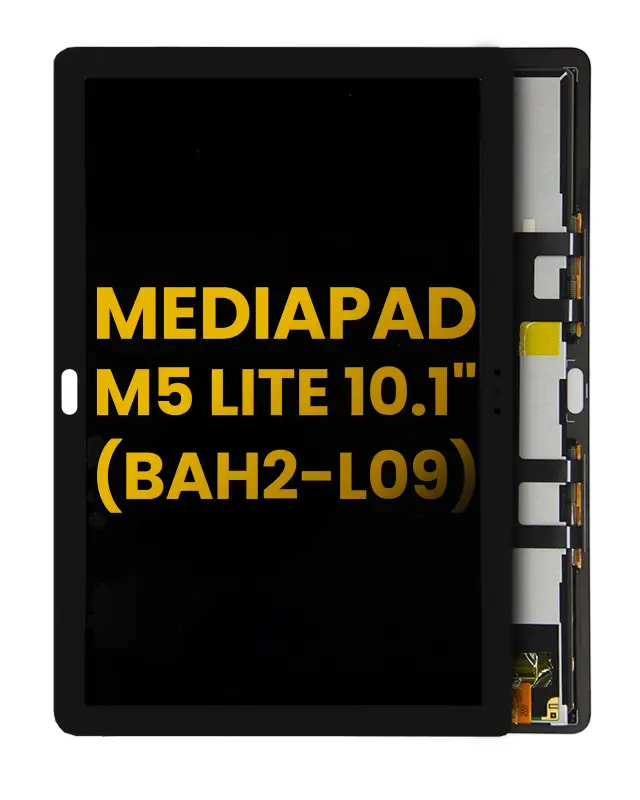 Écran LCD sans châssis pour Huawei MediaPad M5 Lite 10.1" (BAH2-L09) (reconditionné, noir)