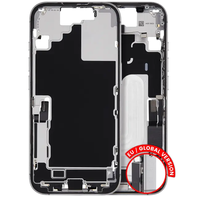 Châssis pour Apple iPhone 17 (version EU, origine d'occasion — grade A, blanc)