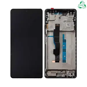 Écran Tactile Original Pulled avec Châssis (PIEC) Xiaomi Redmi Note 13 5G Noir