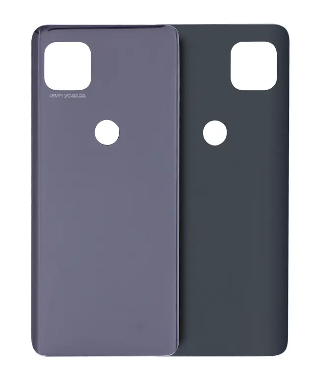Vitre arrière pour Motorola Moto G 5G (XT2113-3 / 2020) (Volcanic Gray)